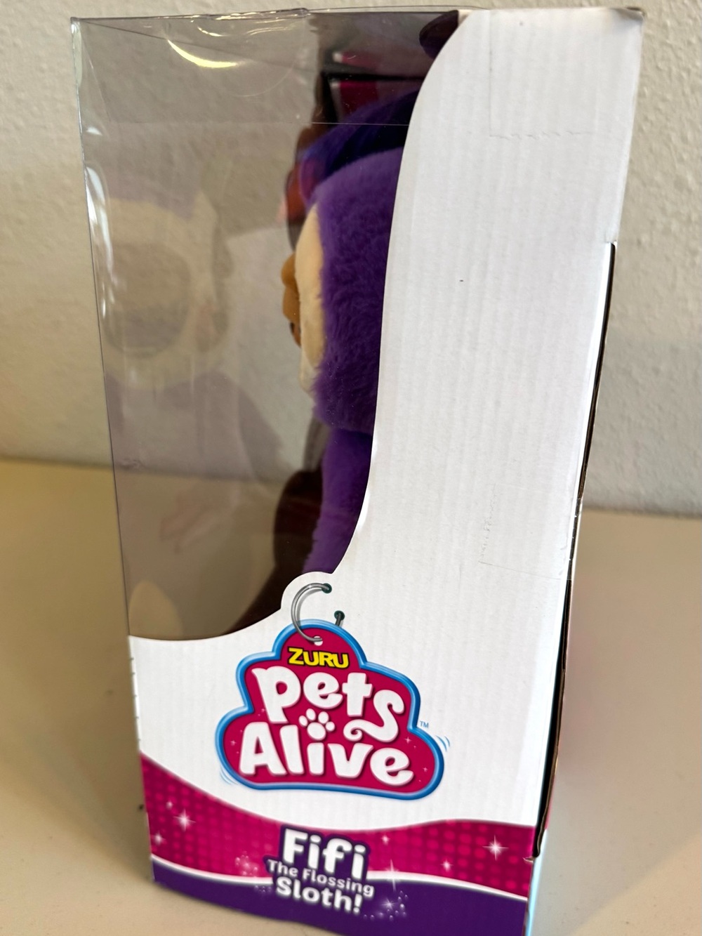 New in Box Pets Alive Fifi the Flossing Sloth Purple Interactive Dancing Animal - Picture 5 of 9
